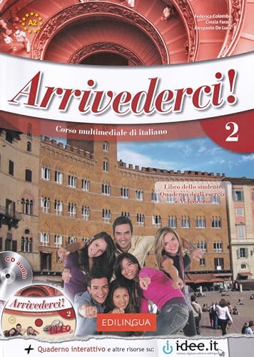 9789606930829: Arrivederci !: Corso multimediale di italiano per stranieri - Libro dello studente A2