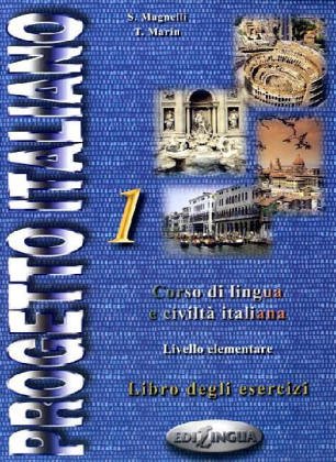 Beispielbild fr Progetto italiano 1: Livello elementare - intermedio, libro degli esercizi zum Verkauf von Ammareal