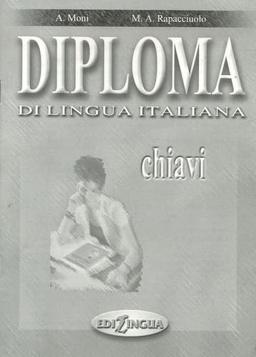 9789607706454: Diploma di lingua italiana : Chiavi