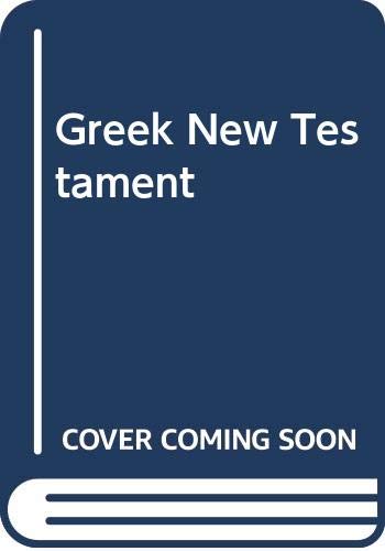 9789607847058: Greek New Testament