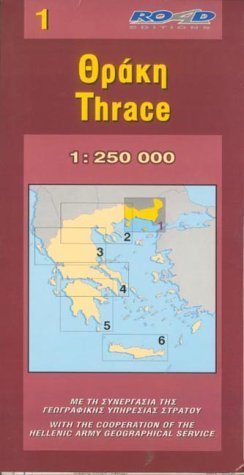 Beispielbild fr Thrace (Maps of Greece) zum Verkauf von medimops