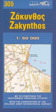 Beispielbild fr Map of Zakinthos: 305 (Maps of Greek islands) zum Verkauf von WorldofBooks