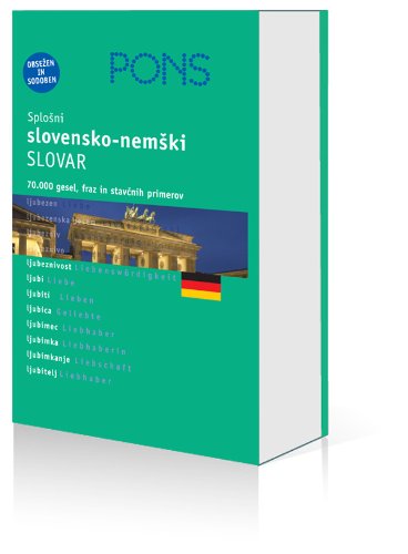 PONS Dictionary Slovene German (German Edition) (9789612098100) by Polona Martincic; Philip Jacobs; Marjeta Jemec Skoda; Petra Finzgar; Vladimir Milutinovic; Damjan Pers; Urska Rajgel; Andrea Svab; Lena Bodlaj