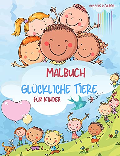 Stock image for Kleurboek voor kinderen van 4 tot 8 jaar: Kleurboek voor kinderen van 4 tot 8 jaar - Vrolijke dieren kleurboek voor jongens en meisjes for sale by WorldofBooks