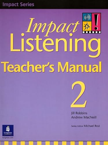 Imagen de archivo de Impact Listening 2, Teacher's Manual a la venta por HPB-Red