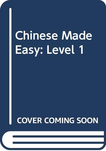 Imagen de archivo de Chinese Made Easy Textbook 1 (Simplified Characters) (Bk. 1) (Chinese Edition) a la venta por SecondSale