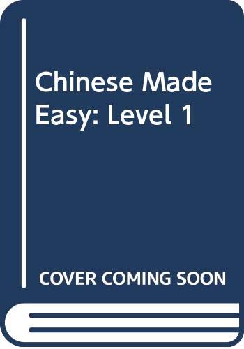 Stock image for Chinese Made Easy Workbooks 1 (Simplified Chinese Edition) (Bk. 1) for sale by ThriftBooks-Dallas
