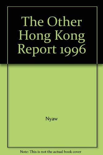 Stock image for The Other Hong Kong Report 1996 for sale by Solr Books