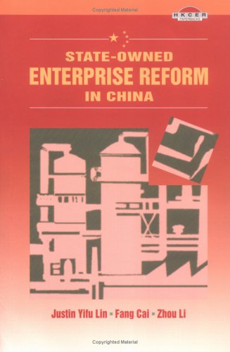 Imagen de archivo de State-Owned Enterprise Reform in China a la venta por SecondSale