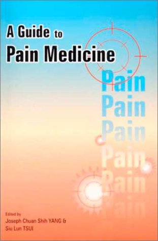 Imagen de archivo de A Guide to Pain Medicine a la venta por AwesomeBooks