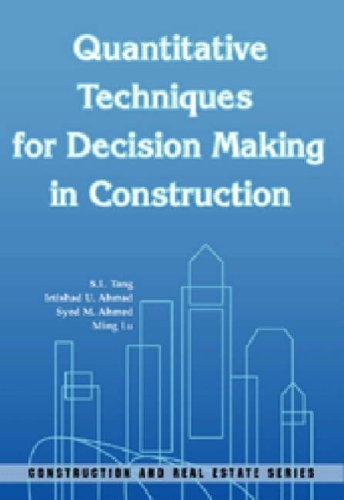 9789622097056: Quantitative Techniques for Decision Making in Construction (Construction and Real Estate)