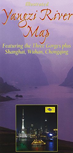 9789622177154: Yangzi River Map: Featuring the Three Gorges Plus Shanghai, Wuhan, Chongqing, Tribet and the Source