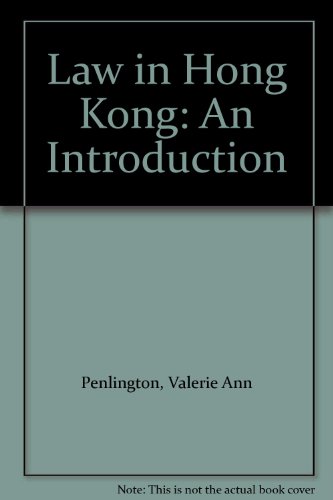 9789623023153: Law in Hong Kong: An Introduction