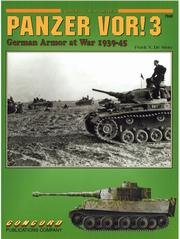 Stock image for Panzer Vor!: German Armor at War 1936-1945: Pt. 3 for sale by Wonder Book