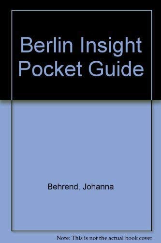 Beispielbild fr Berlin Insight Pocket Guide zum Verkauf von WorldofBooks
