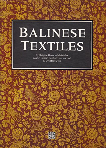 9789625931586: Balinese Textiles