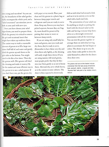 Stock image for The Edible Salad Garden (Edible Garden Series) for sale by Your Online Bookstore
