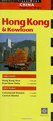 Beispielbild fr Hong Kong & Kowloon: China Regional Maps (Periplus Travel Maps) zum Verkauf von medimops