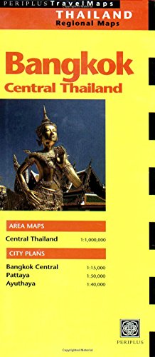 9789625935744: Periplus Travelmaps Bangkok: Central Thailand [Lingua Inglese]