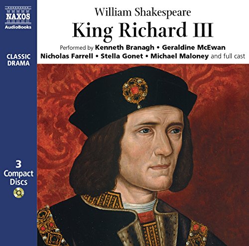 Beispielbild fr King Richard III (Naxos AudioBooks) zum Verkauf von HPB-Diamond