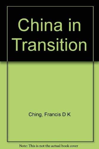 9789627010562: China in Transition [Idioma Ingls]