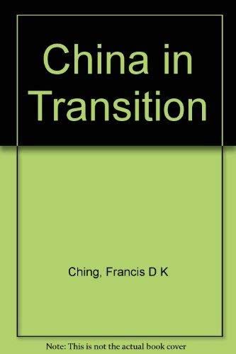 Stock image for China in Transition for sale by Ergodebooks