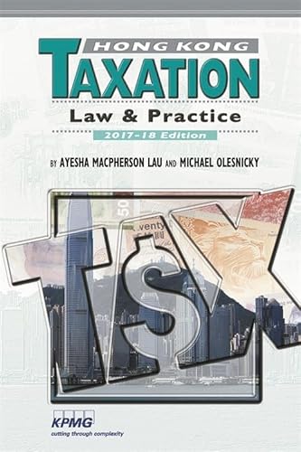 9789629961596: Hong Kong Taxation: Law and Practice