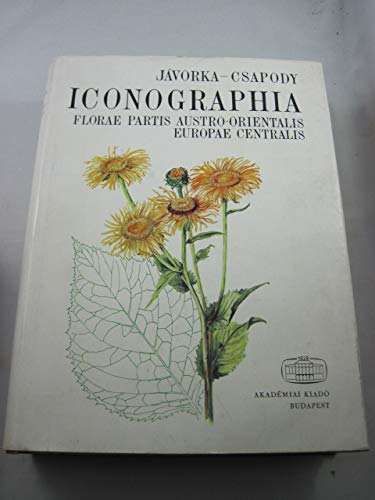 9789630516488: Ikonographie der Flora des südöstlichen Mitteleuropa (German Edition)