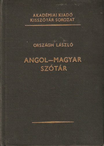 Imagen de archivo de English Hungarian Dictionary a la venta por FOLCHATT