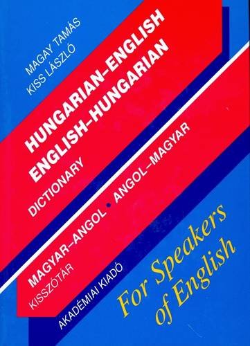 Stock image for Hungarian-English and English-Hungarian Dictionary for Speakers of English for sale by HPB-Ruby