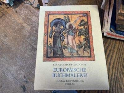Beispielbild für Europäische Buchmalerei zum Verkauf von medimops