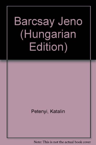 9789631322804: Barcsay Jenő (Hungarian Edition)