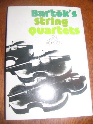 9789631336559: Bartk's string quartets