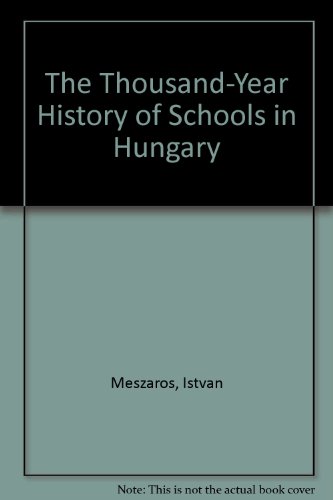 The Thousand-Year History of Schools in Hungary.