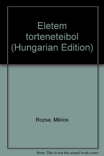 9789633303542: Életem történeteiből (Hungarian Edition)