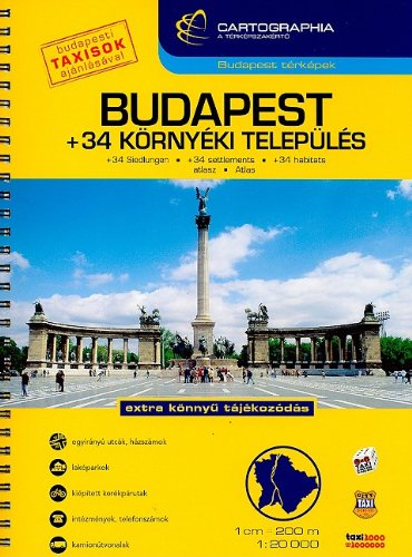 Imagen de archivo de Budapest Atlas a la venta por WorldofBooks