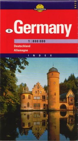 Imagen de archivo de Germany (Cartographia European Road Map) a la venta por medimops