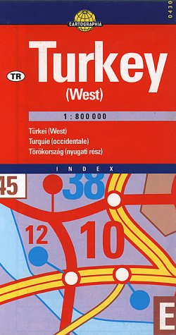 Western Turkey Map (9789633524305) by [???]
