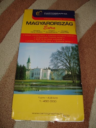 Imagen de archivo de Hungary, Extra Road Map a la venta por medimops