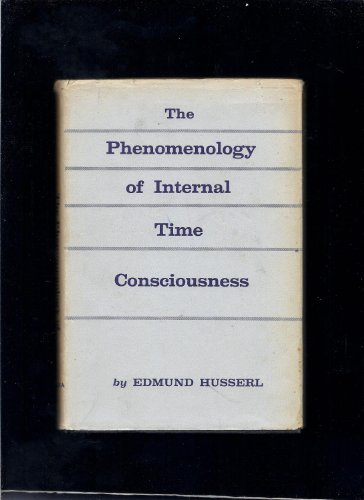 9789633893692: The Phenomenology of Internal Time - Consciousness
