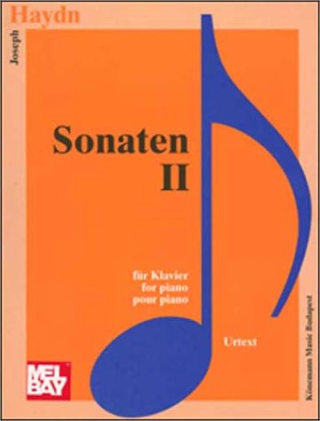 Sonaten II für Klavier - for piano - pour piano. Urtext