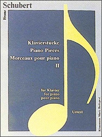 Beispielbild fr Piano Pieces II: Inmpromptus (Music Scores) zum Verkauf von Irish Booksellers