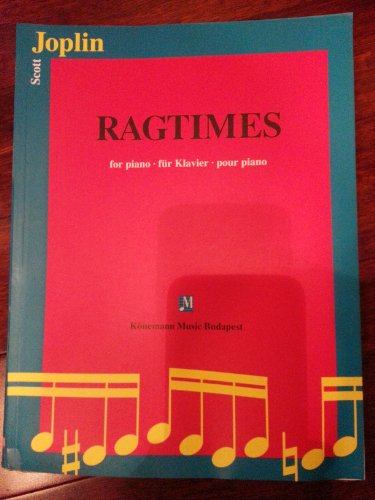 9789638303530: Ragtime - Scott Joplin: for piano / fr Klavier / pour piano