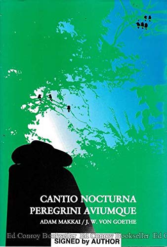 Stock image for Canto Nocturna Peregrini Aviumque for sale by The Calico Cat Bookshop