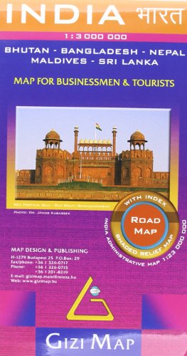 Beispielbild fr India Road Map zum Verkauf von WorldofBooks