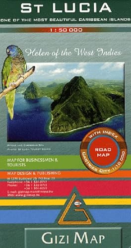 9789638746542: ST LUCIA 1/50.000 (ROAD MAP) (ROAD MAP - 1/50.000)