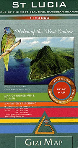 9789638746542: Saint-Lucia Road Map: GIZI.172R