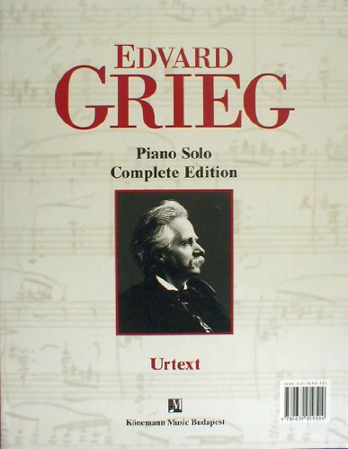 9789639059504: Piano Solo Complete Edition, 3 Bde. - Grieg, Edvard
