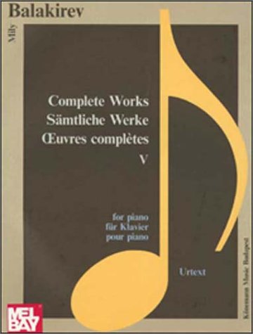 9789639059634: Piano Complete Works V (Music Scores)