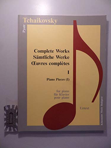 Beispielbild fr Tchaikovsky: Piano Pieces I zum Verkauf von medimops